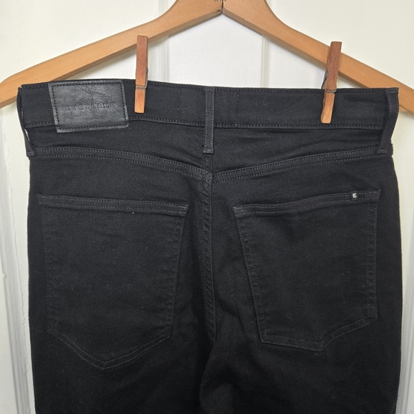 Everlane Women's The Way-High Skinny Jean Size 30 Black Organic Cotton Grunge - Picture 7 of 11